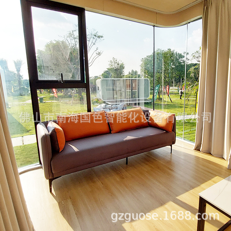 Guangdong cápsula espacial B & B cabina de Apple Internet celebridad clock-in camping Cielo Estrellado Sala campamento móvil Habitación Villa Casa integrada