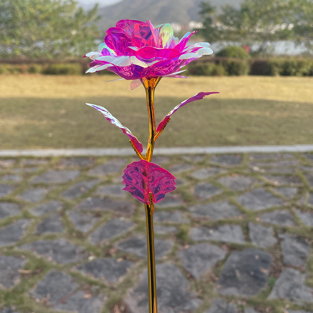 Jiao Yan flores eternas flores bonos de oro simulación del día de la madre creativo regalos del día de San Valentín regalos al por mayor transfronterizos