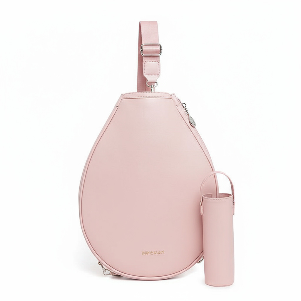Bolsa de tenis, bolsa de mano, bolsa de pelota de hombro único, bolsa de bádminton de alta capacidad, bolsa de bádminton de mujer