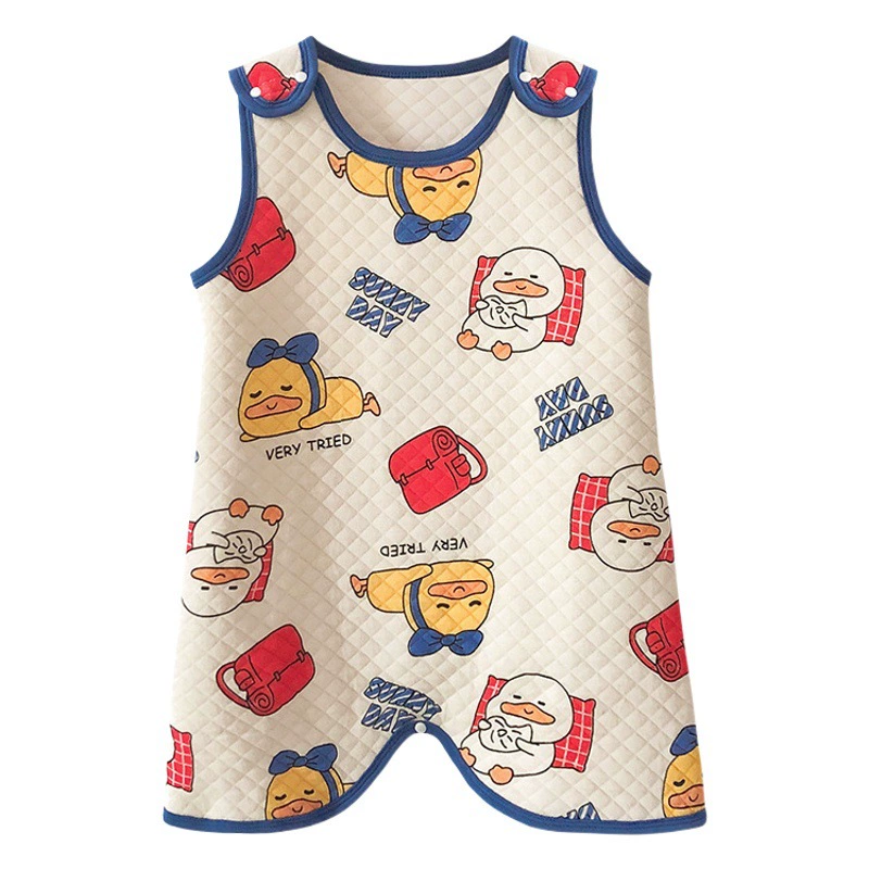 Спальный мешок из хлопка детский жилет весной и осенью хлопковый детский мальчик девочка жилет