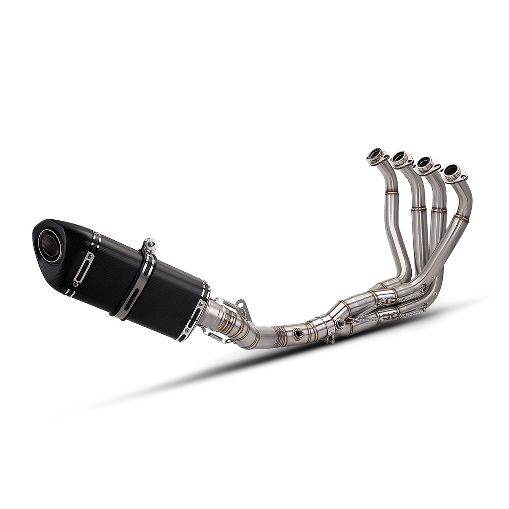 Motorcycle Exhaust Pipe Full System Modification Suitable for Z900 Dual Oxygen Port Front Section and Dream Star Tail Section 2025-2026