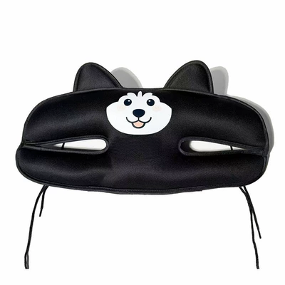 Electric Scooter Motorcycle Child Seat Anti-Collision Headrest Anti-Collision Cushion for Electric Bikes and Strollers (Elektromobil üçün bamper qoruyucu yastıqlar) - black-dog-head-protector-extended-50cm-x-24cm-anti-collision-headrest