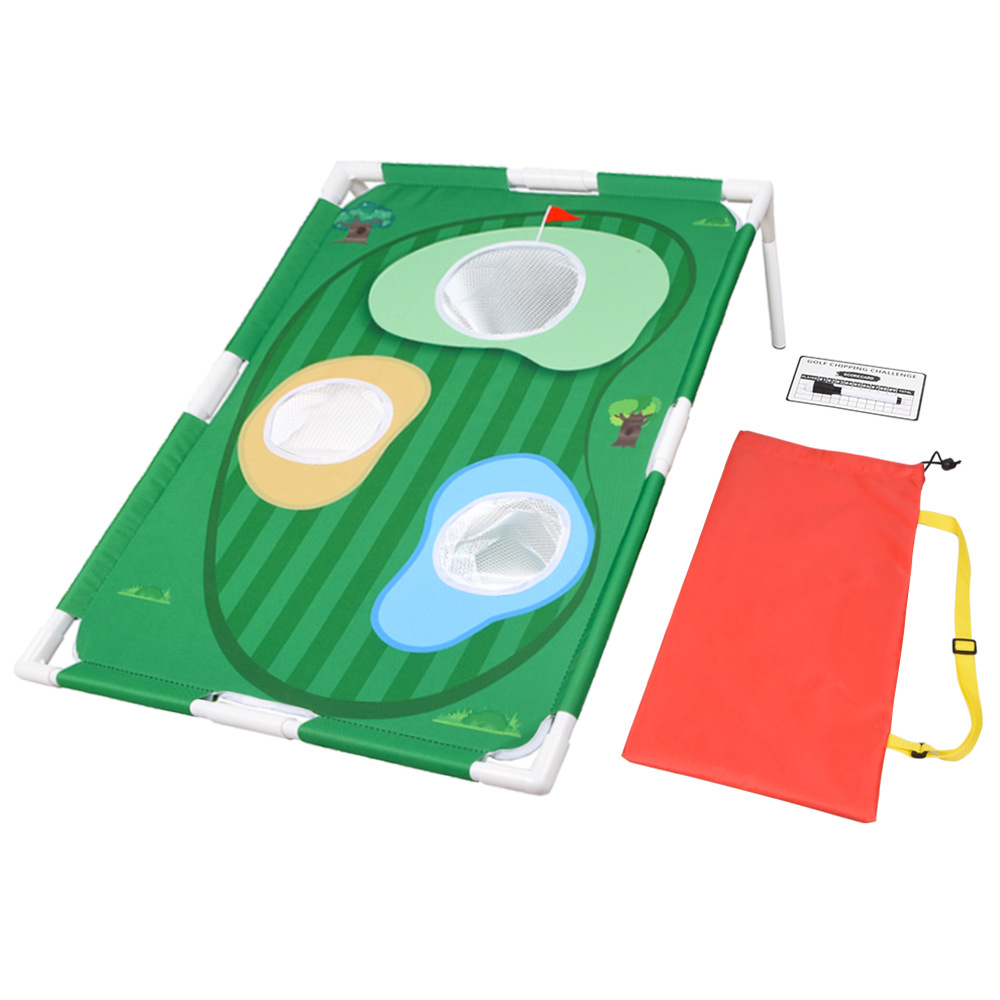 Práctica de Golf Red de corte de varilla red interior y al aire libre portátil Golf swing Trainer patio objetivo golpear jaula