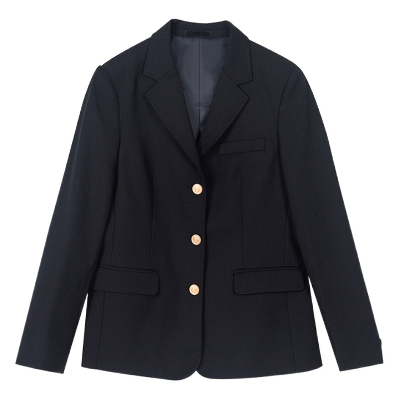 Factory Direct Supply Jk Uniform Suit Genuine Autumn and Winter Japanese Style College Black Blazer Women's Class Uniform
