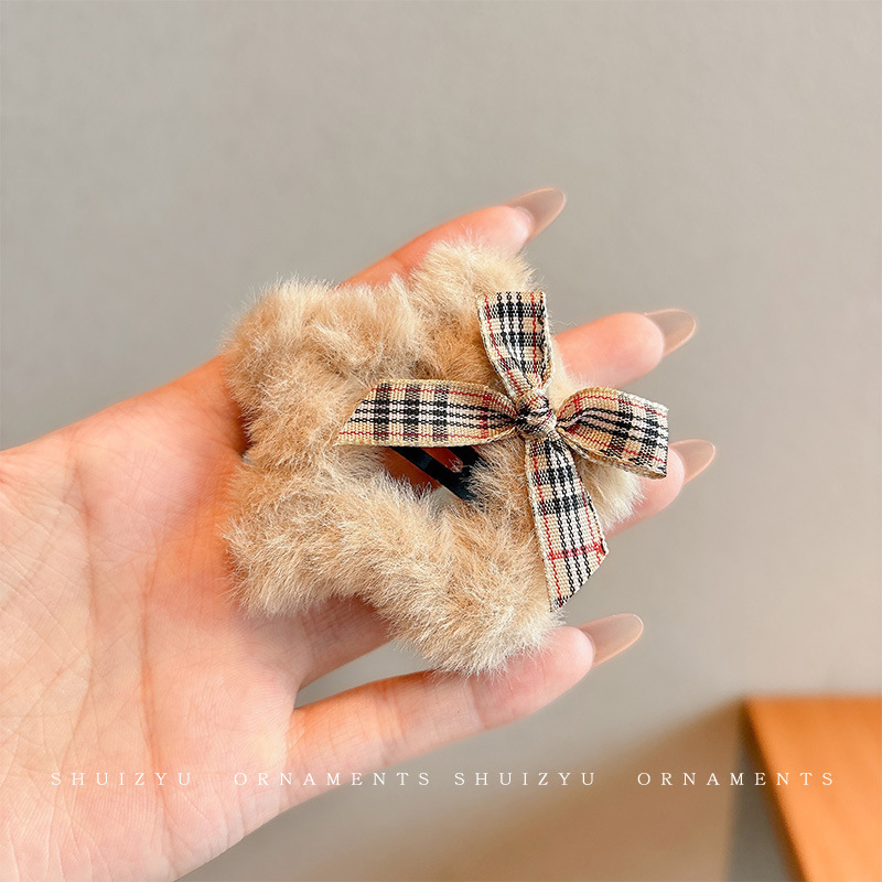 Clip de cabello de flor de leopardo para mujeres clip de cabello de alto nivel frente clip de frangeo 2025 nuevo clip lateral clip de cabello toque