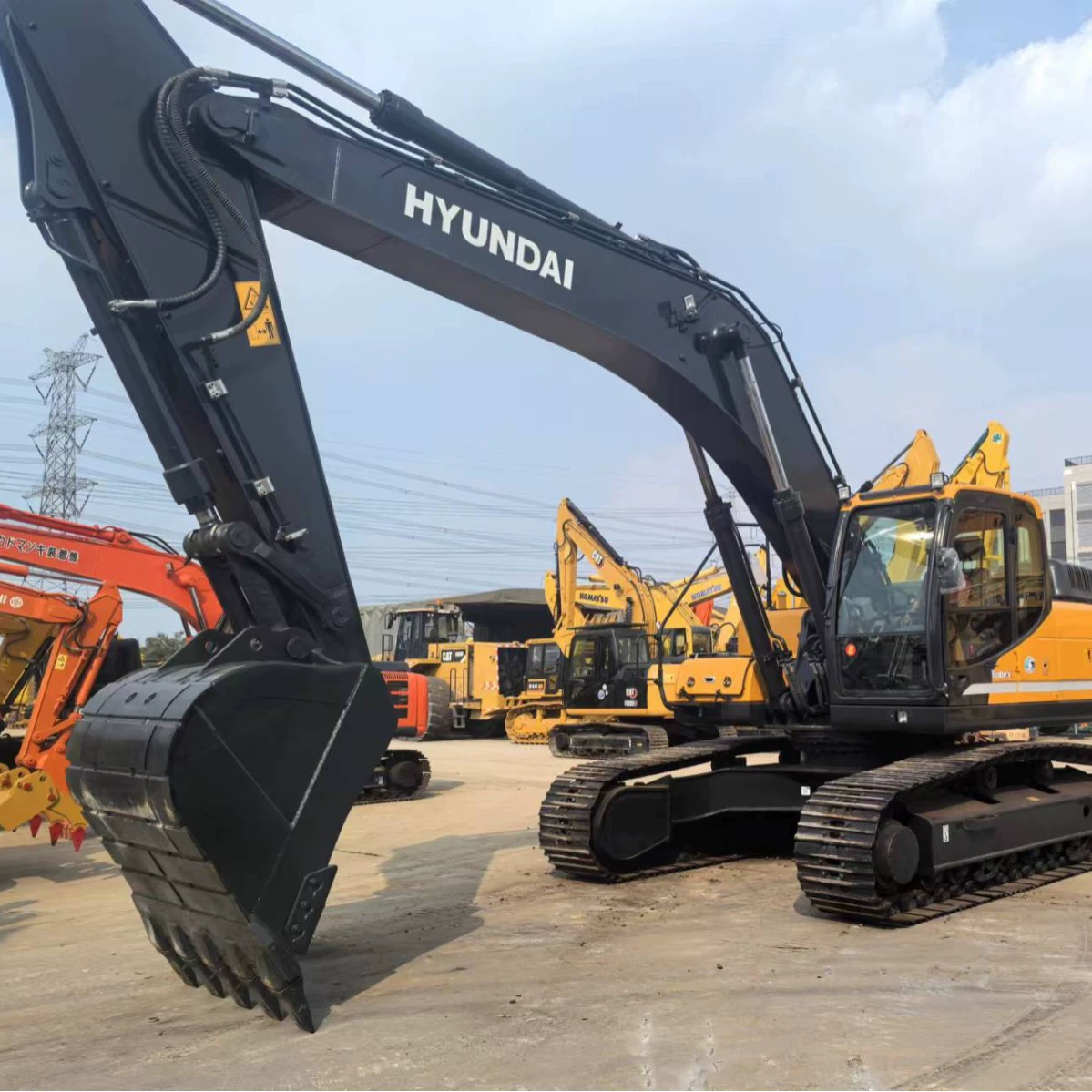 Современный экскаватор 300, импортированный из Южной Кореи, большой экскаватор 30 тонн, гидравлический гусеничный экскаватор с большим ковшом, строительная техника