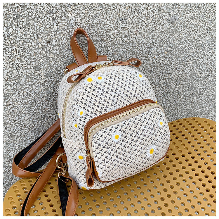 Solid Color Travel Women's Backpack display picture 3