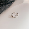 Tide, small design fashionable ring, advanced accessory, light luxury style, high-quality style, on index finger