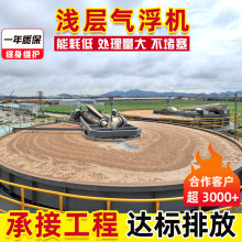 酿酒厂废水处理电镀废水处理设备浅层气浮机造纸厂污水处理设备