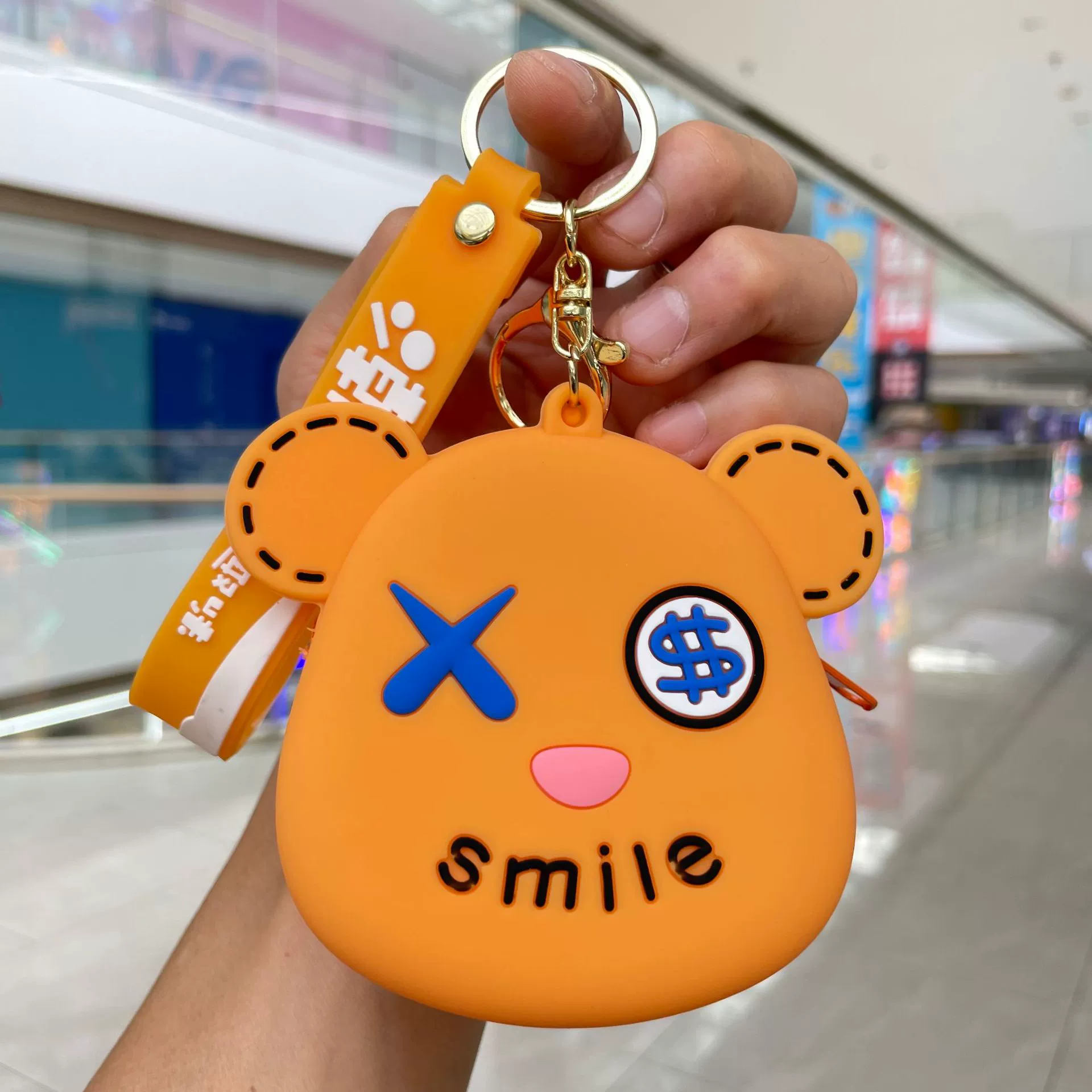 Sanrio силиконовый кошелек, сумочка для ключей, брелок, подвеска, подарок на день рождения
