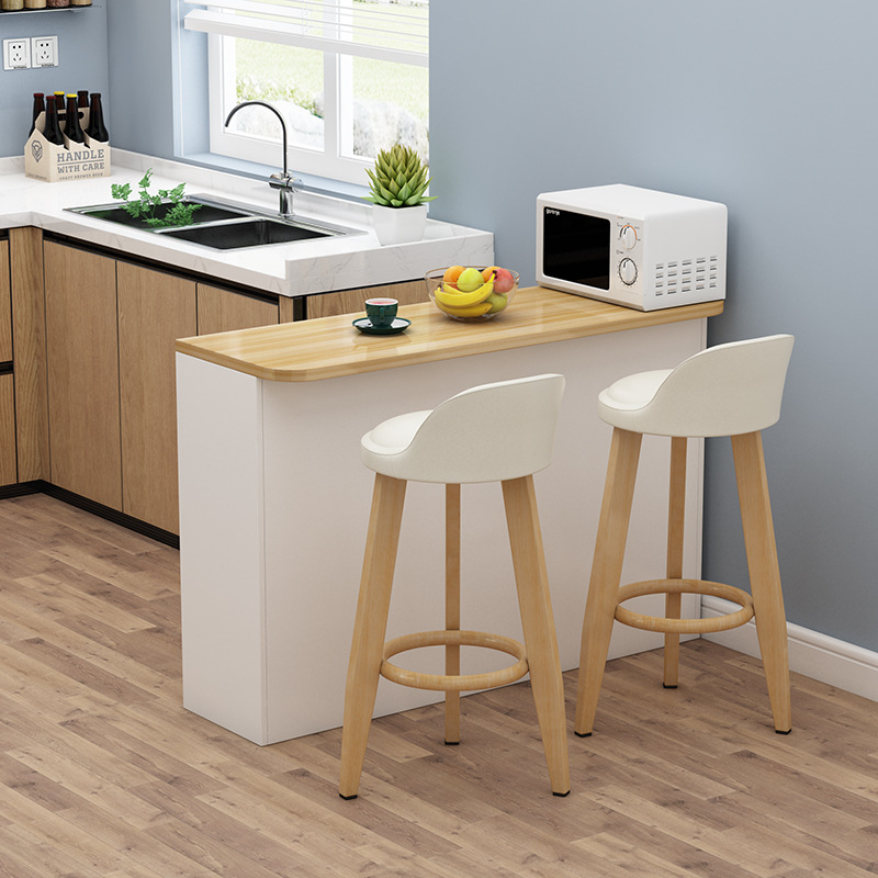 Home Small Apartment Bar Table Open Kitchen Guest Restaurant Partition Small Cabinet Multi-Functional Sideboard Double-Sided