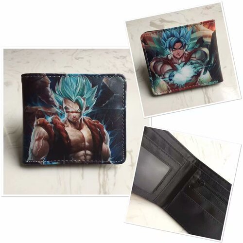 Japanese anime series Dragon Ball short PU leather 20% off student wallet wallet Dragon Ball coin purse