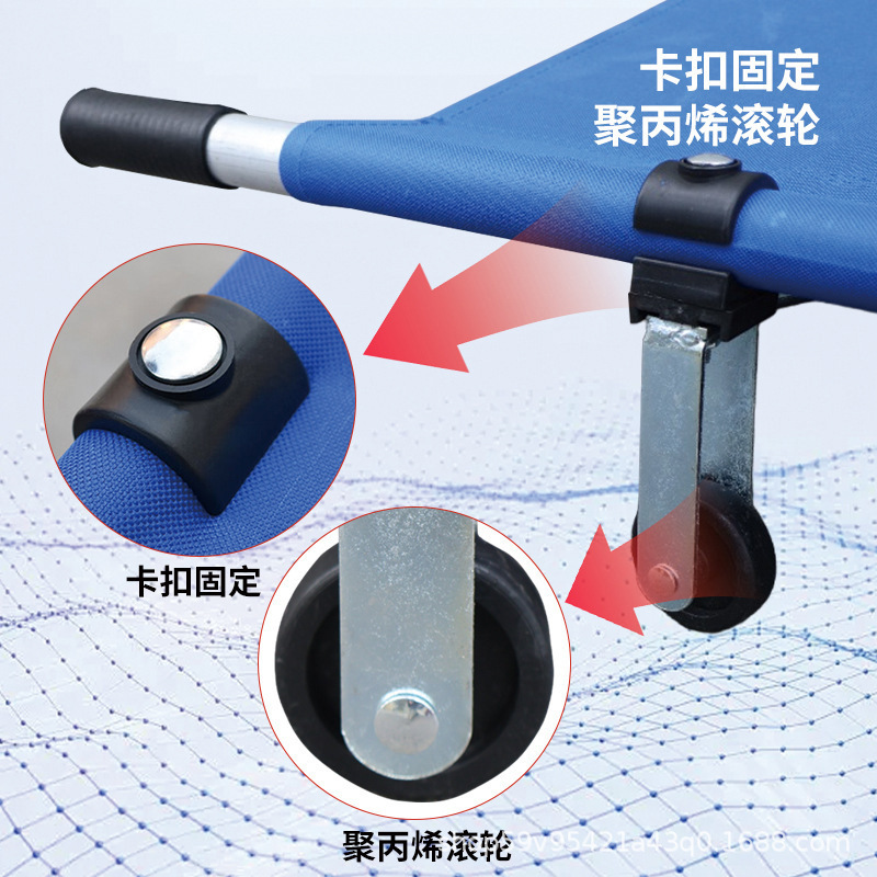 卸売消防レスキューストレッチャーアルミニウム合金担架プーリー折り畳みストレッチャー緊急ストレッチャー携帯型ストレッチャー四つ折り|undefined