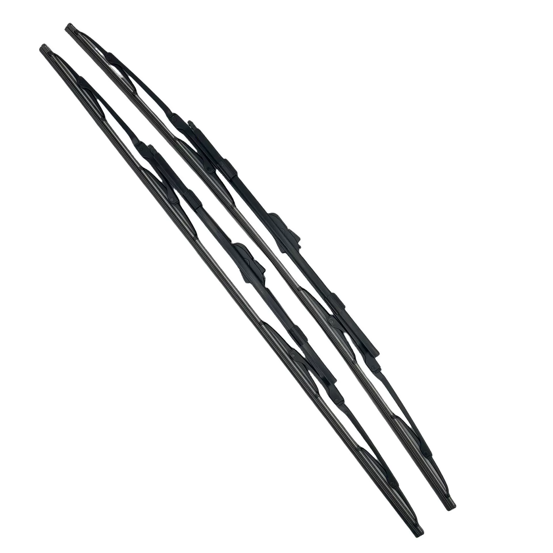 厂家批发有骨雨刮器德龙豪沃解放大车铁架雨刷器片U型宽刮水器