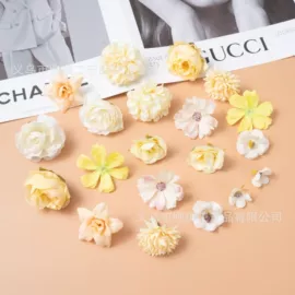 仿真花;发夹;仿真植物配件