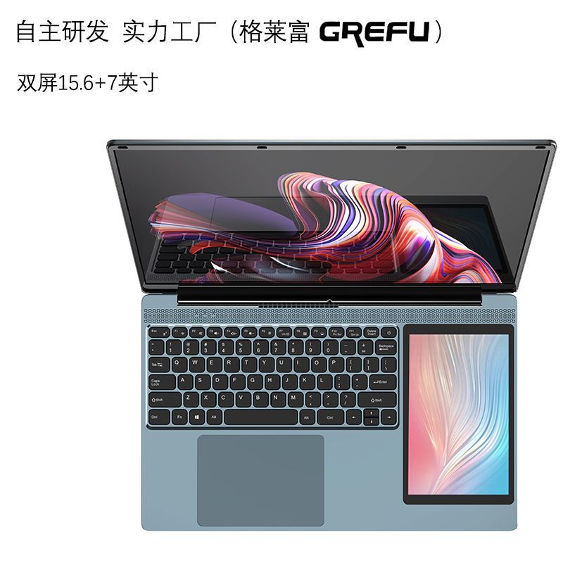 Dual-Screen Touch Screen Laptop for Entertainment and Office Use, Portable, Cross-Border Hot-Selling Laptop Notebook Dual-Screen Touch Screen Laptop for Entertainment and Office Use, Portable, Cross-Border Hot-Selling Laptop Notebook