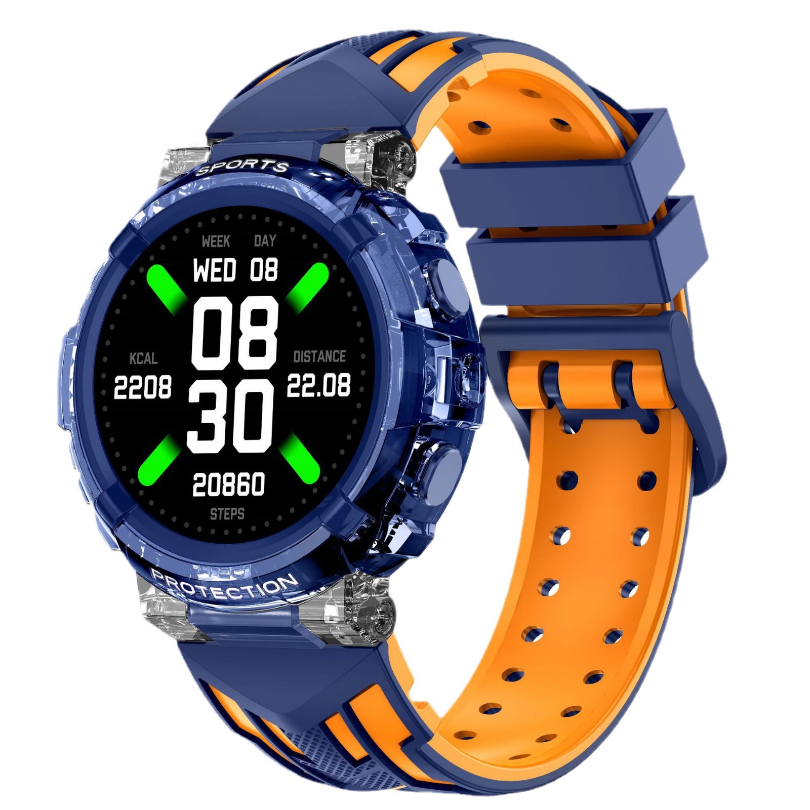 New HT25 Smart (DaFit) Fashion Couple Watch Bluetooth Call Heart Rate Monitoring Waterproof for Multiple Countries_voghion.com