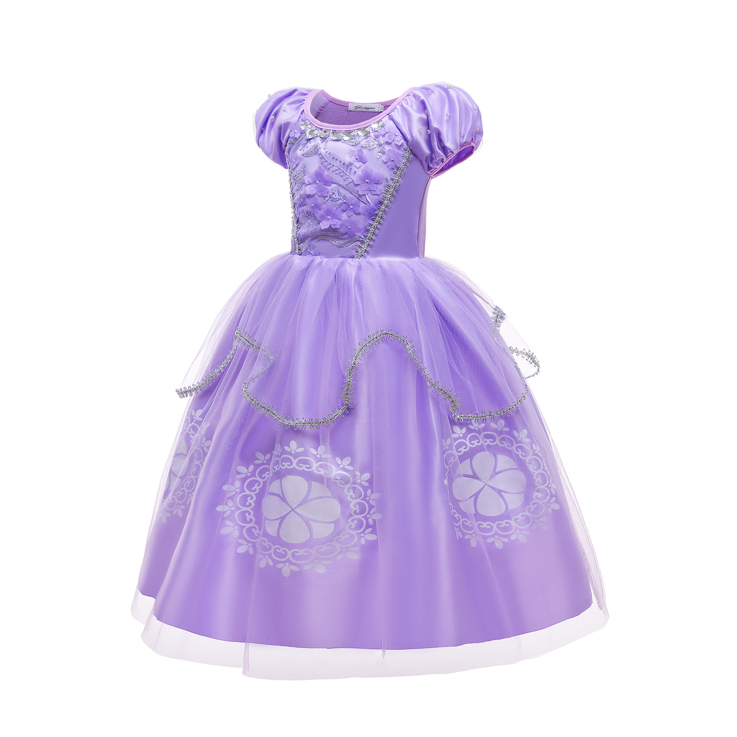 Los niños Sophie princesa vestido Halloween traje de niña pequeña princesa Sofía vestido de comercio exterior ropa infantil vestido de los niños
