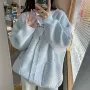 新款宽松v领春秋开衫