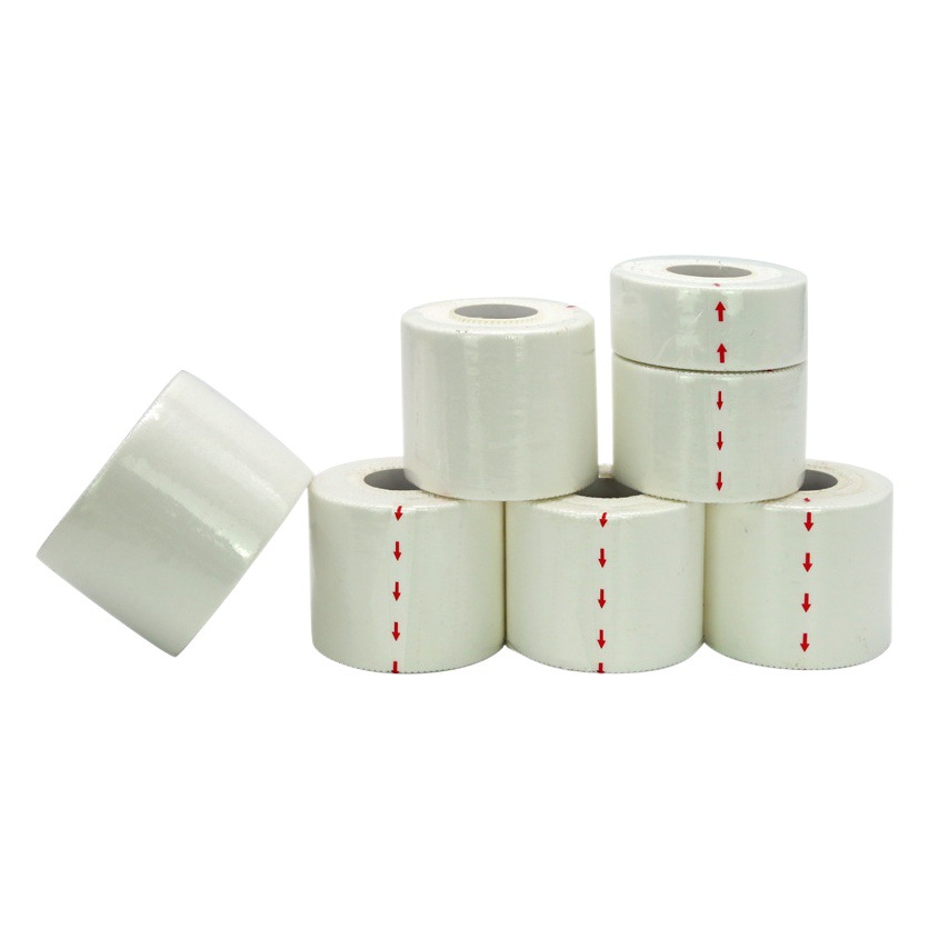 Cotton white patch sports tape finger wrist calf ankle fixed bandage muscle patch skin film