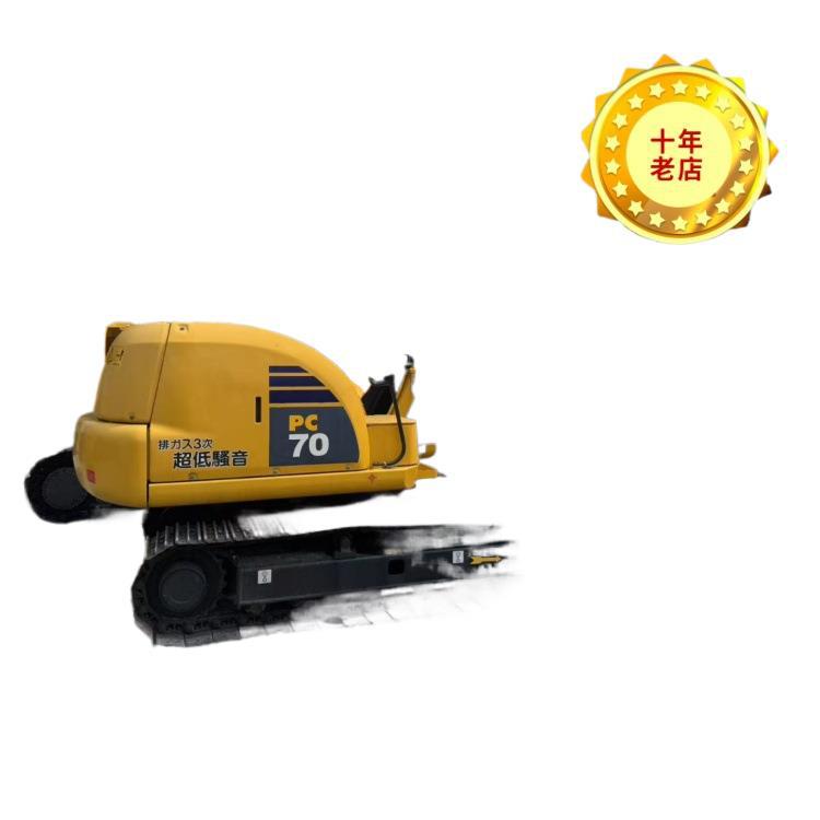 Komatsu PC70 micro excavadora pequeña excavadora grúa de carretilla de segunda mano gancho de carretilla de segunda mano exportación image 6