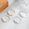 Sophisticated small fashionable advanced earrings from pearl, city style, simple and elegant design, high-quality style