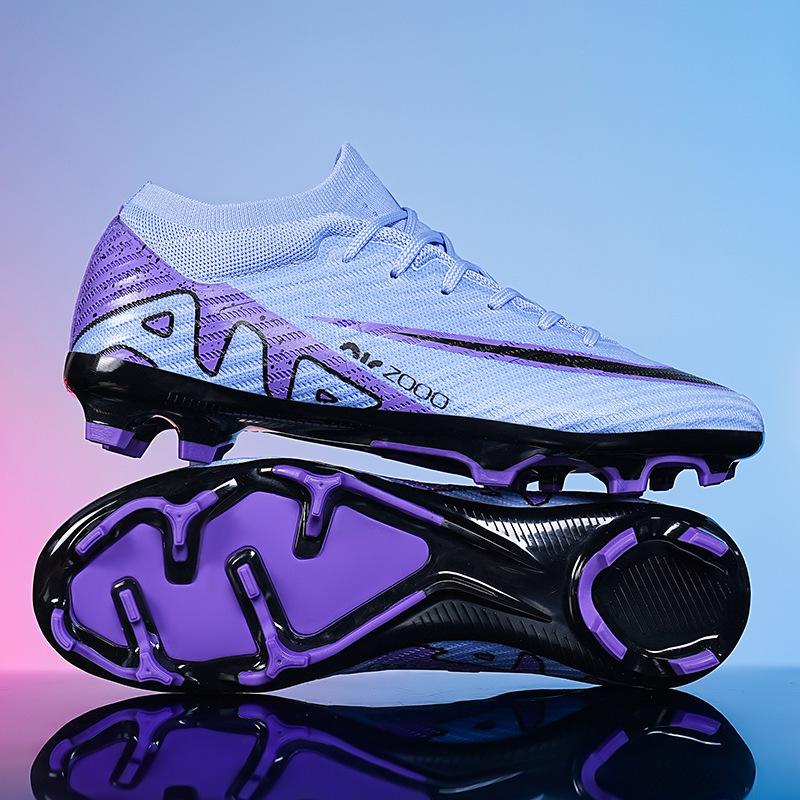 Cross-border Xiyin football shoes men's flat-bottomed adult land-building professional competition training flat-bottomed football shoes sneaker wholesale