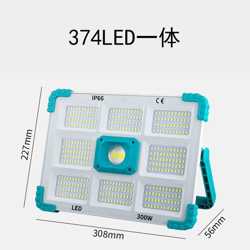 Travel capacious power supply solar-powered for camping, work emergency light