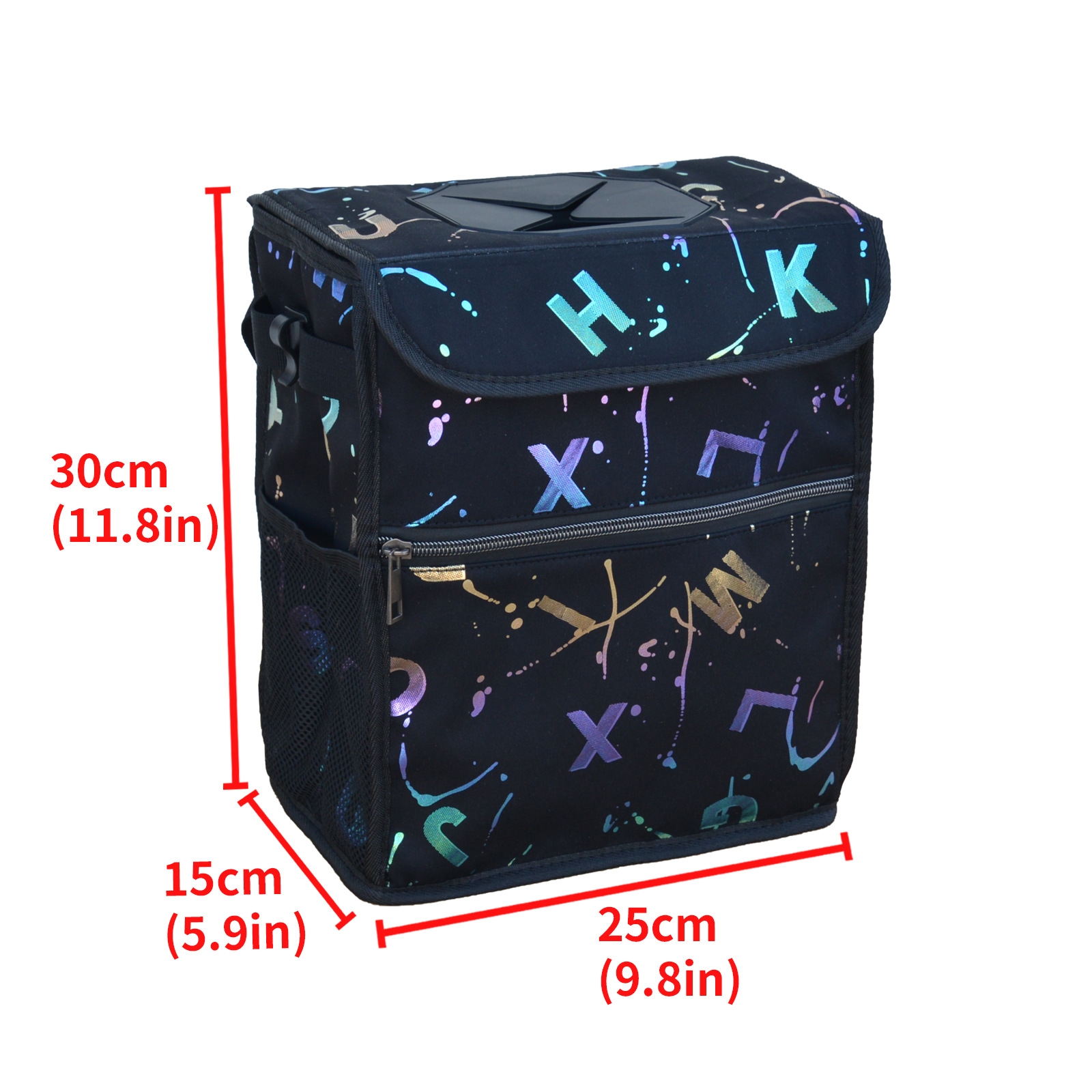 검은 편지 휴지통