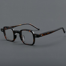 鏡架工廠直銷板材眼鏡復古眼框98205平光鏡丹陽現貨批發 可配近視
