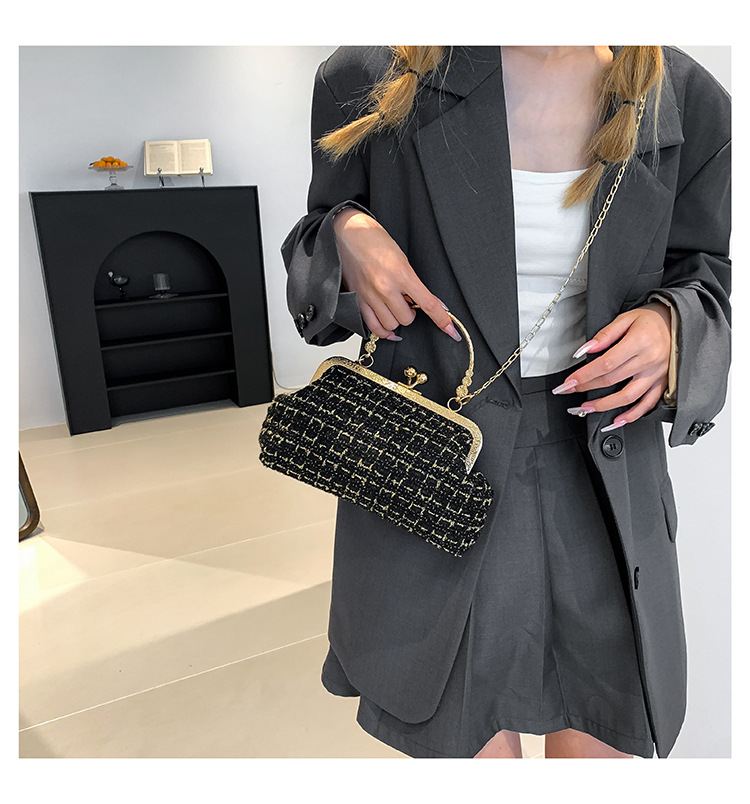 Fashion Chain Bag Autumn New Trend Simple Shoulder Bag Shell Bag Casual Crossbody Bag Women's Bag_voghion.com