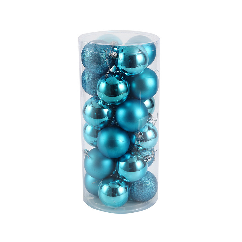 クリスマスボールセット丸桶角箱彩色絵3cm 4cm 6cmクリスマス装飾クリスマスボール装飾ボールクリスマス|undefined