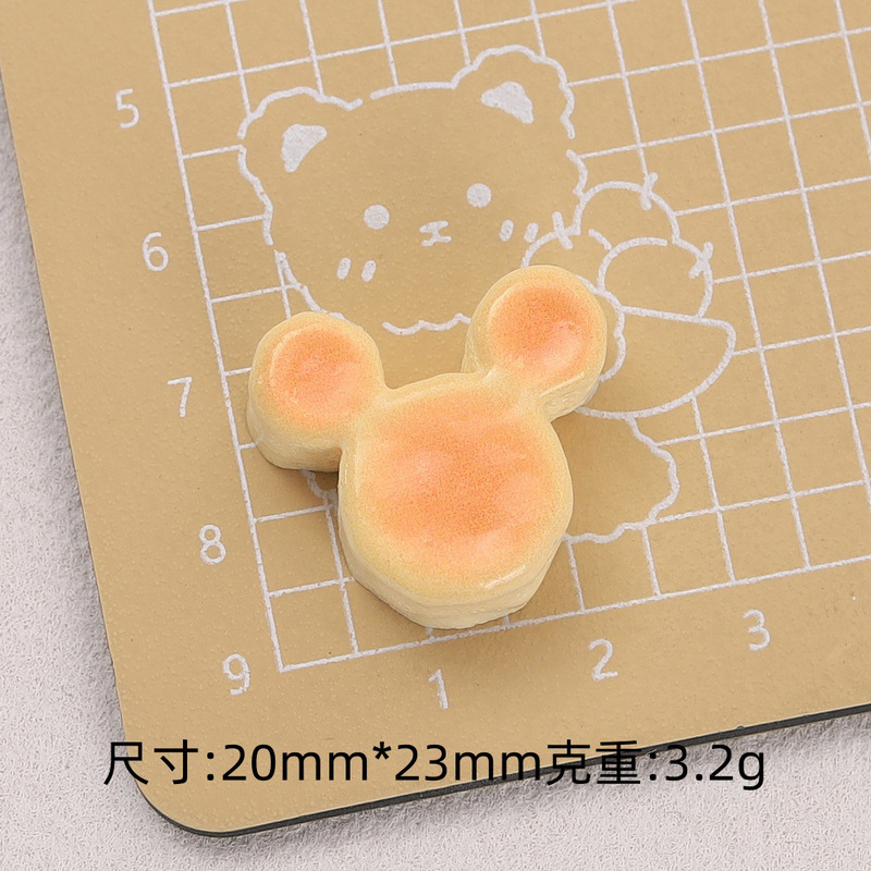 可爱M奇蛋糕食玩卡通手工diy饰品配件奶油胶树脂小配件发夹材料包|undefined