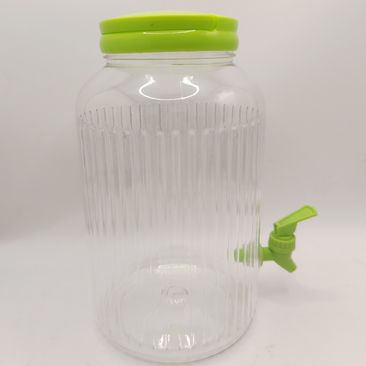 줄무늬 3.8L 녹색 뚜껑