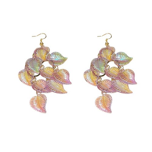 Silver Needle Diamond Mesh Butterfly Earrings Medieval Fashion Personalized Design Earrings Long Tassel Style Earrings Stud Earrings