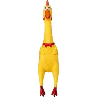 Shing chicken skin ringing dog toy screaming desperate chicken decompressed chicken chicken multi-toy wholesale supply stalls