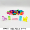 Toy, set, transparent decorations, cartoon colour map, jewelry, playground, with gem