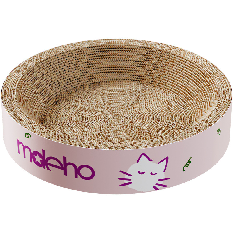 Placa para rascarse el gato, nido de gato, garra de molienda integrada, resistente al desgaste, resistente al agarre, sin astillas, almohadilla grande para dormir de verano, juguete para gatos en stock