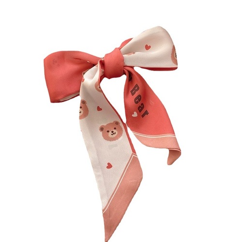 Xipu tied bag long streamer silk scarf hairband women's hair tie hair ribbon headdress girl cute multi-functional scarf