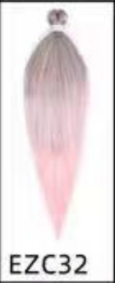 EZ color pelucas grandes trenzas pre estiradas crochet trenzas pre estiradas africanas trenzas sucias