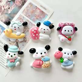 新款可爱帕恰狗冰箱贴磁贴个性撅屁股小熊磁铁冰箱家居创意装饰