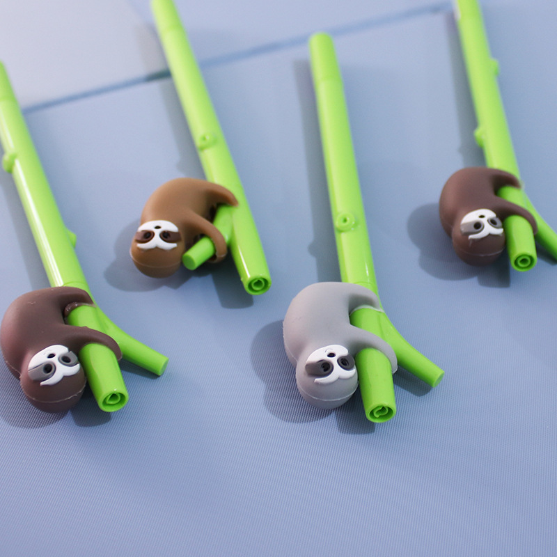 1 Piece Cartoon Sloth Class Learning Daily Plastic Cute Ballpoint Pen display picture 3