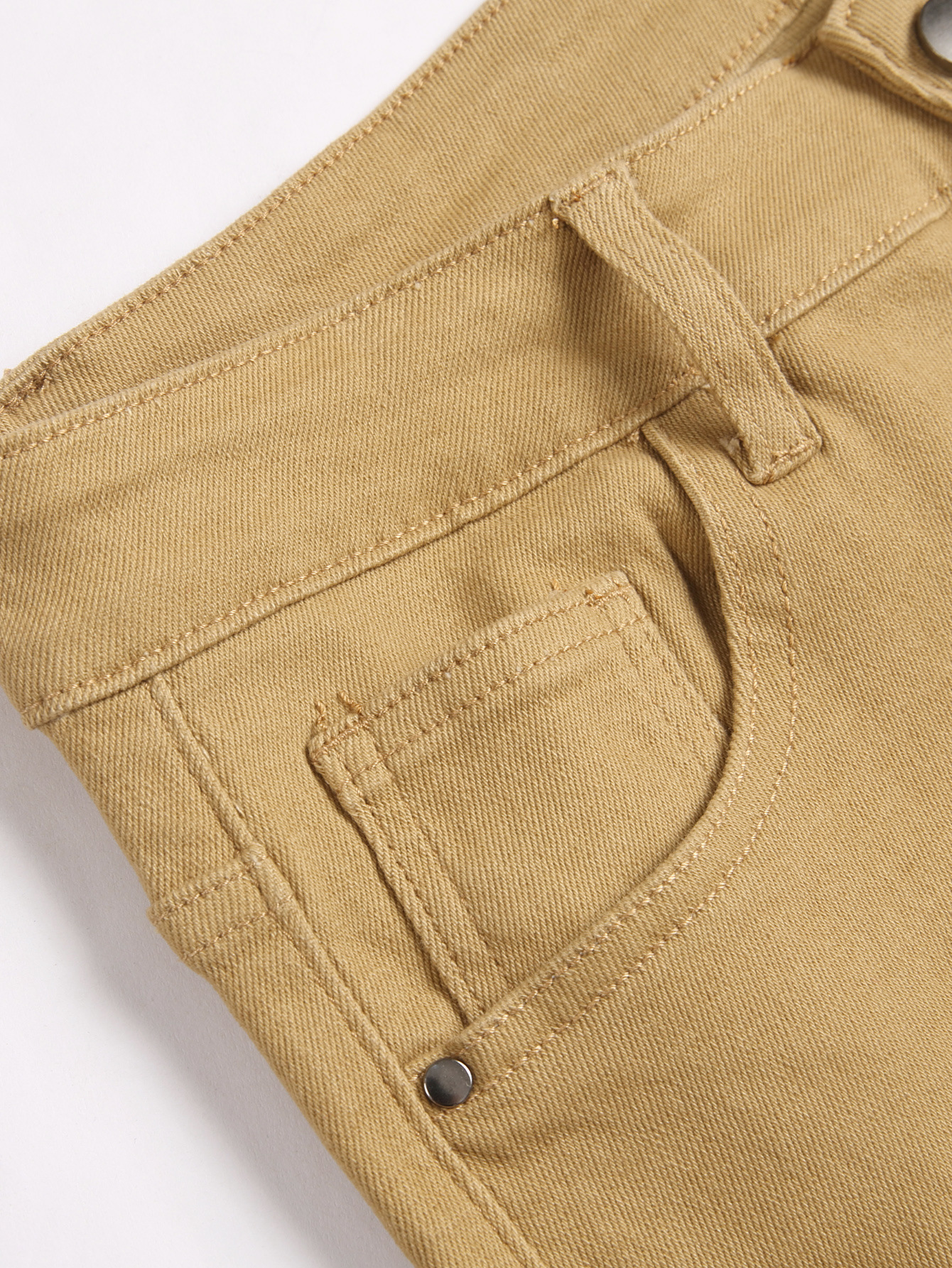 Herren Jeans Mit Strass Im Ripped Design Stretch Für Männer_voghion.com