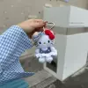 White, red, 9 cm, heart-shaped