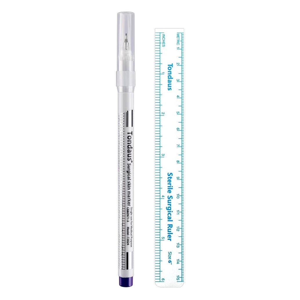 Semi-permanent tattoo special fixed frame shaping single-headed double-headed Mark pen eyebrow tattoo positioning pen mark Pen Waterproof anti-hemp