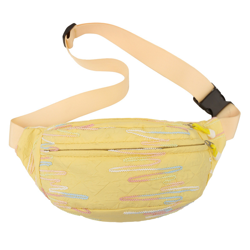 2025 nuevo bolso de pecho deportivo diagonal simple casual de moda bolso de hombro simple fresco bolso de ciclismo para hombres y mujeres del mismo estilo