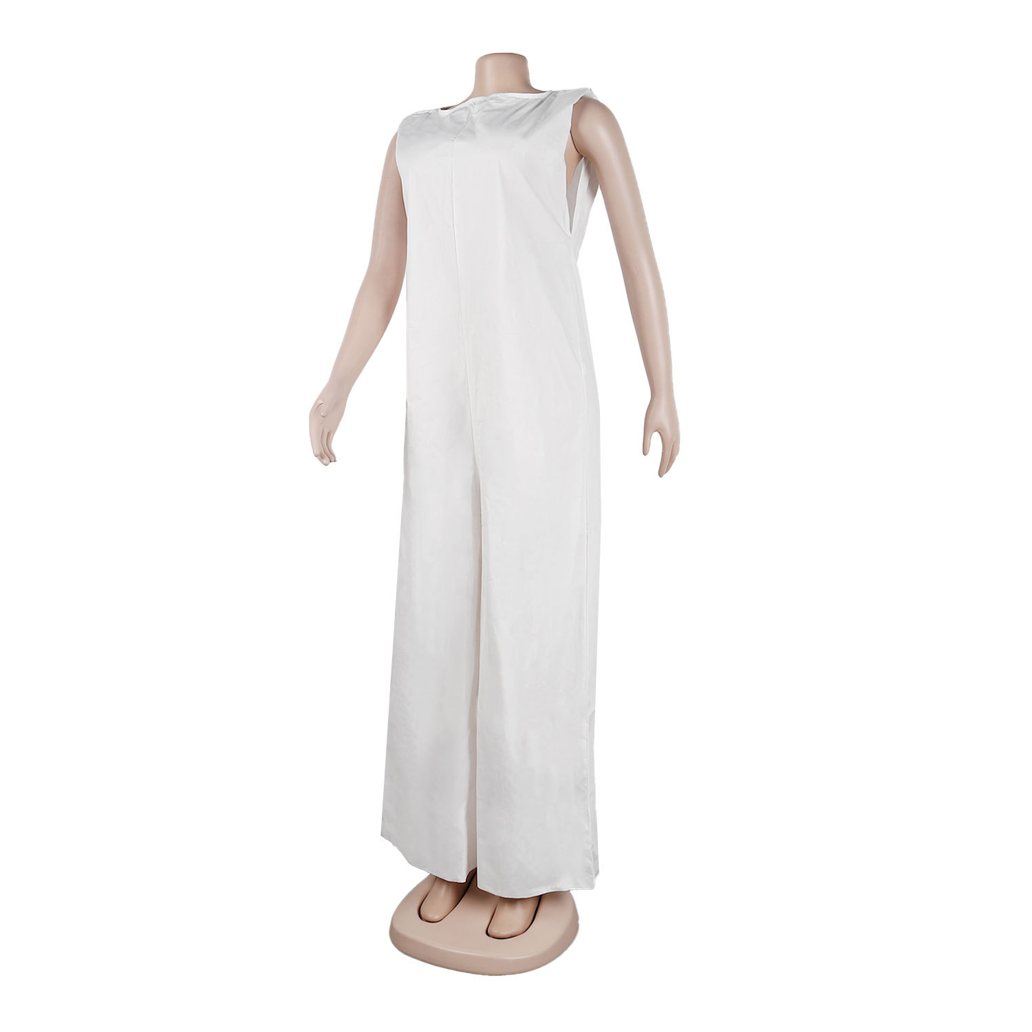Women Casual Solid Color Wide Leg Jumpsuit 11 Women Casual Solid Color Wide Leg Jumpsuit