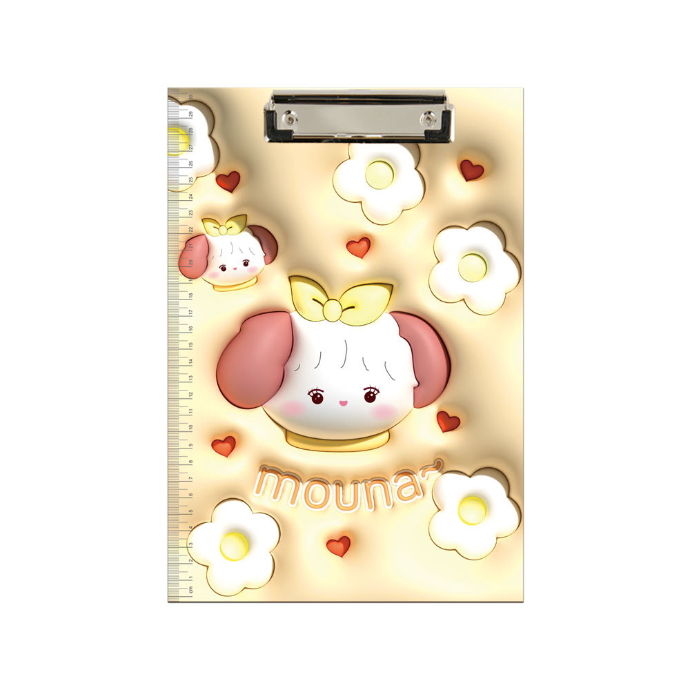 A 4書類の板は紙の学生の大きいサイズの試験書を挟みます。