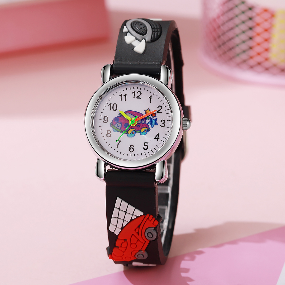 귀여운 경주용 자동차