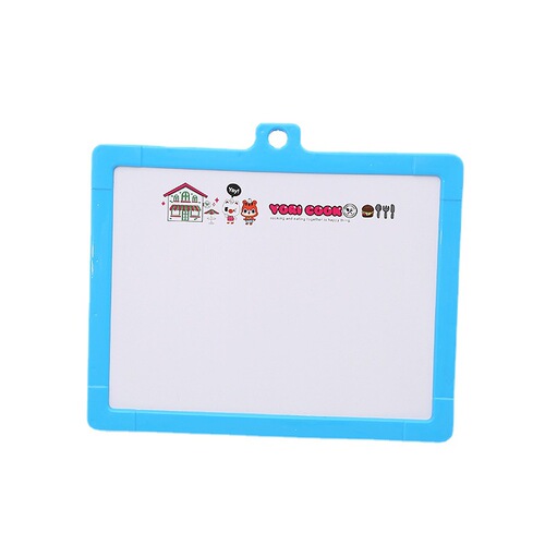 Cross-border wholesale convenient wall-mounted magnetic writing board, double-sided small blackboard with magnetic cartoon mini children's drawing board